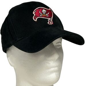 Vintage Tampa Bay Buccaneers Blinking Baseball Hat Cap Flashing Light Up Black